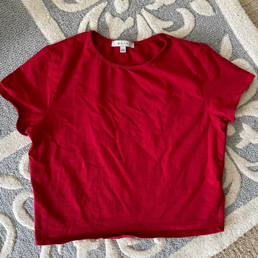 Gaze short sleeve top